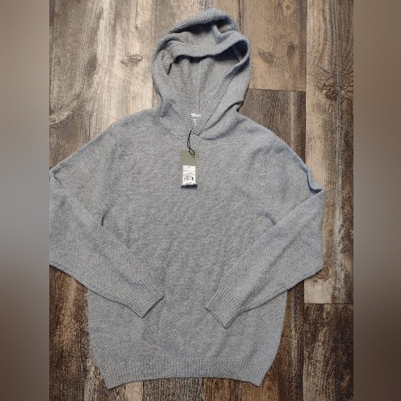 Men's Goodfellow & Co. Grey Gray Hooded Sweater - Picture 1 of 8
